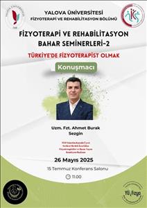 Fizyoterapi ve Rehabilitasyon Bahar Seminerleri-2 