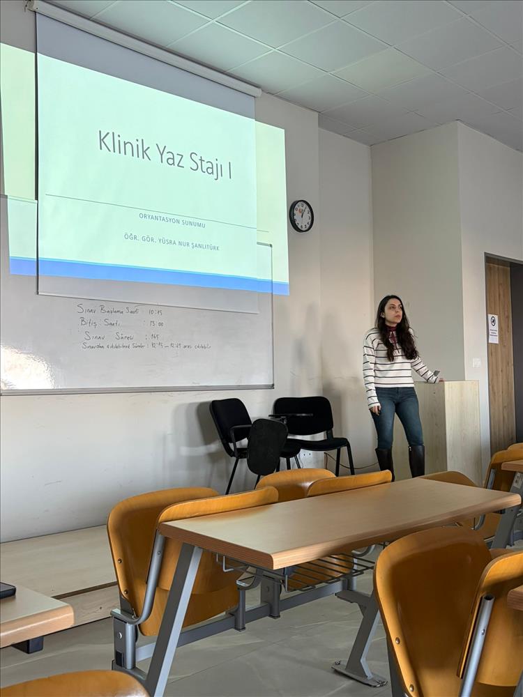 Klinik Yaz Stajı I Oryantasyon Toplantısı Gerçekleşti
